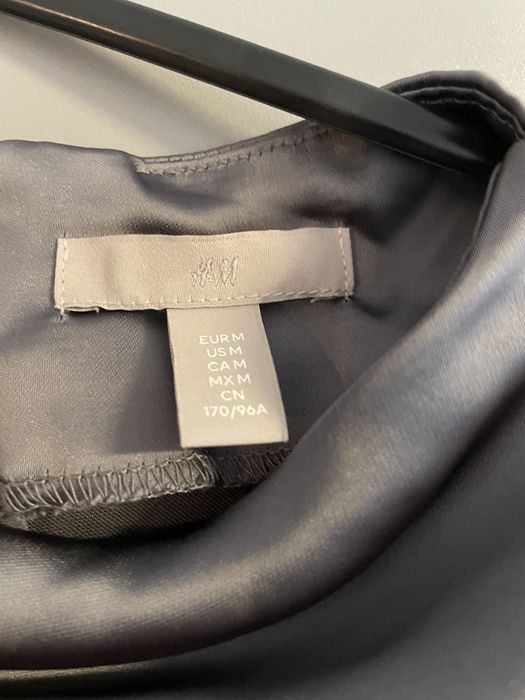 Top srebrny świecący