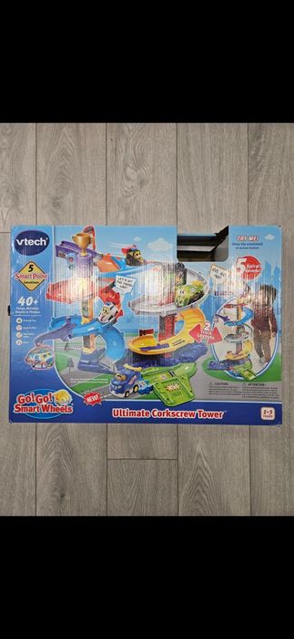Автотрек Vtech Tut Tut Baby Flitzer 2-в-1 турбо-вежа 80-535004