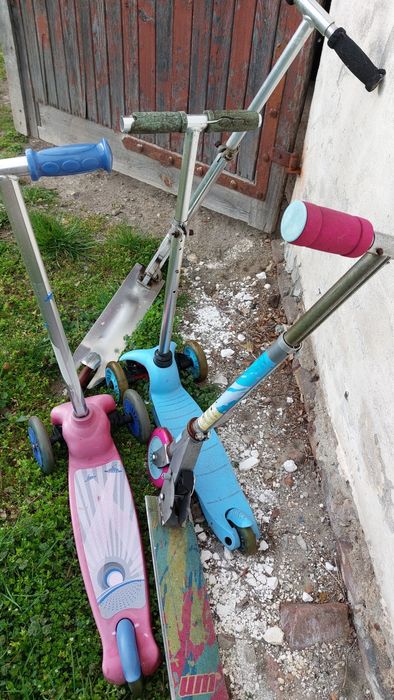 4 hulajnogi dziecięce