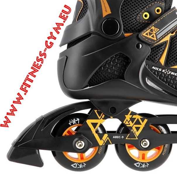 Rolki Nils Meskie - Black/Orange