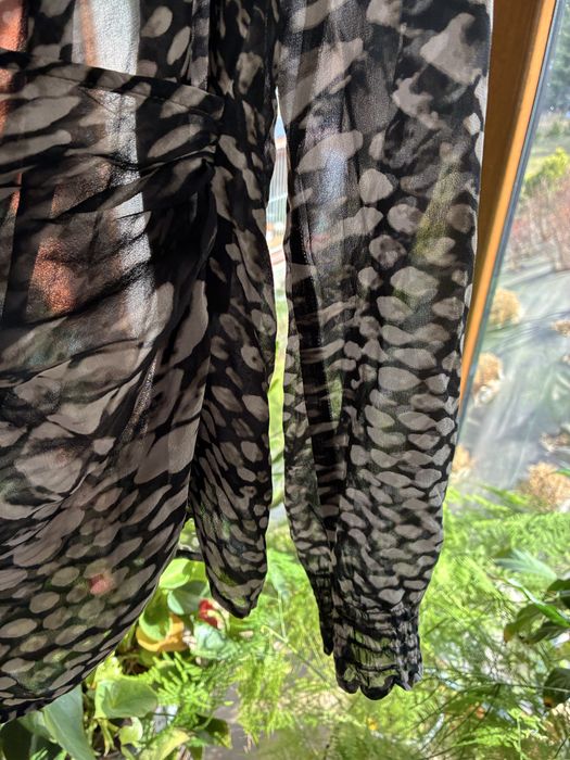 InWear bluzka jedwabna snake print  38