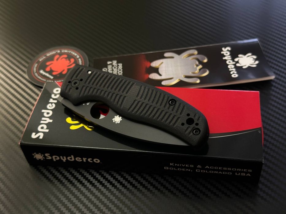 Ніж Spyderco Shaman MagnaCut DLC + Flytanium
