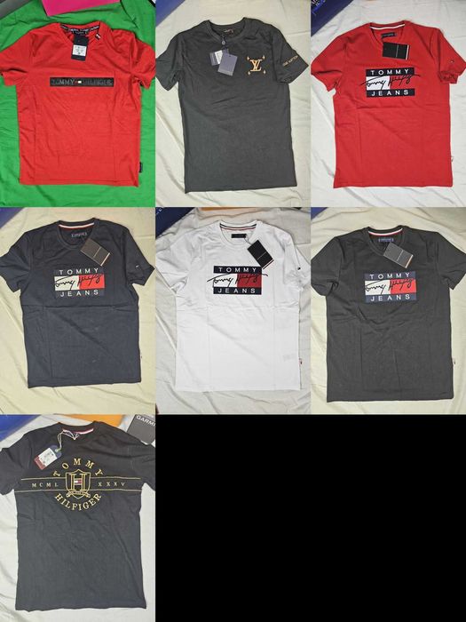 Koszulki shirt męskie koszulka męska tommy louis vuitton lv Rozne OUTLET
