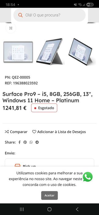Tablet surface pro 9