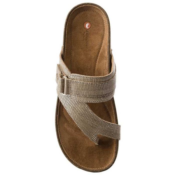 Klapki buty CLARKS  37 ( 23,5 cm) stare złoto japonki