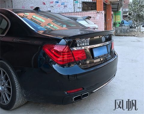 Спойлер BMW 7 F01 накладка на багажник бленда антикрыло спойлер бмв 7