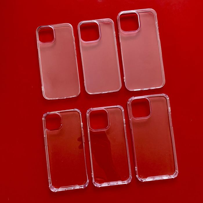 Прозорий силіконовий чохол чехол бампер для на IPhone 17 Pro Max