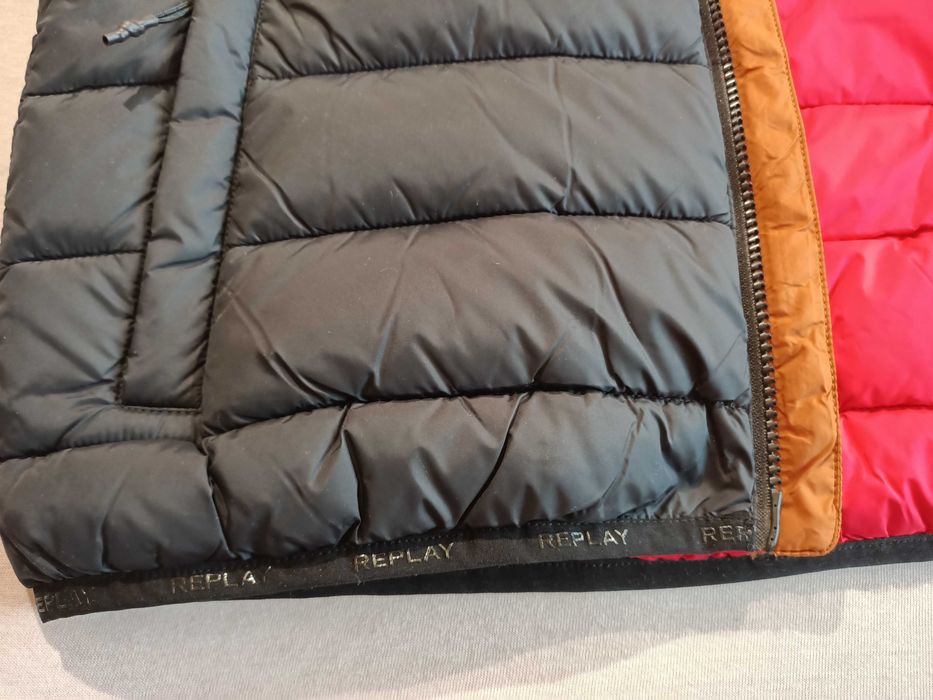 Kurtka zimowa męska puchowa Replay Regular Fit S