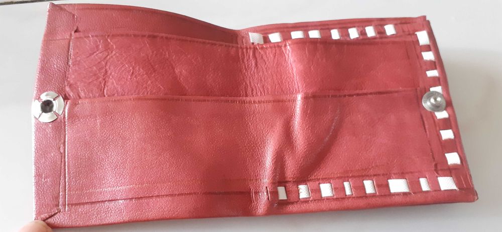 Portmonetka,Piterek,  orientzalny, skóra