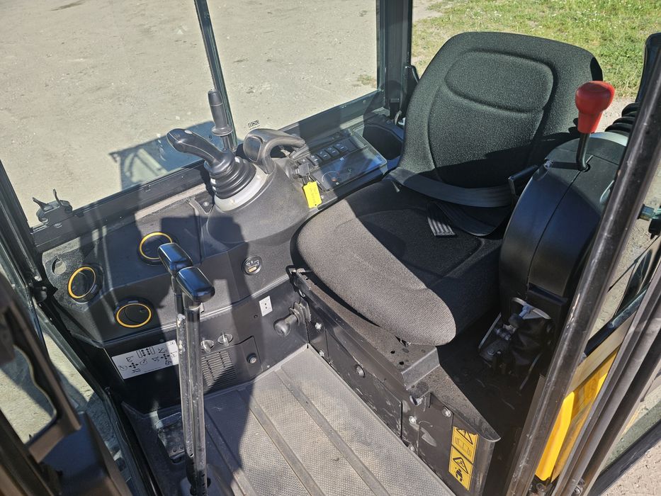 Minikoparka JCB 16C-1, 2022r, 550mth! 3 łyżki, jak 8018, ec18, kx016
