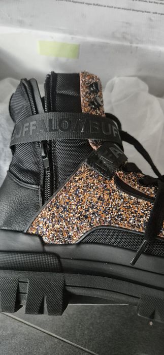 Śniegowce Buffalo 40 z brokatem