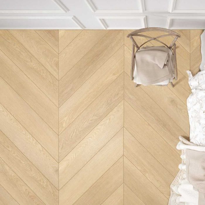 Panele winylowe Dąb Naturalny Jodełka Francuska Chevron