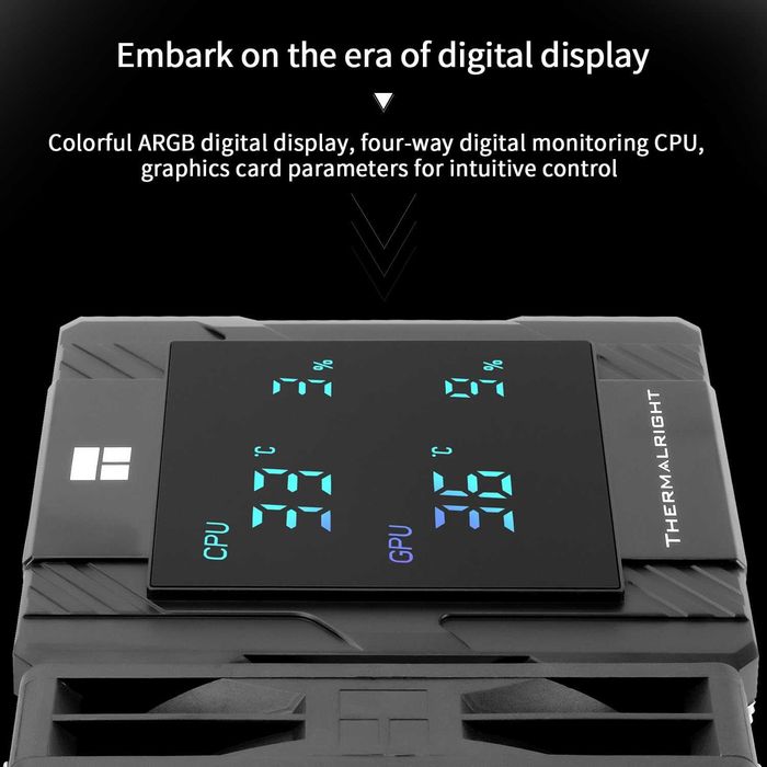 Chłodzenie procesora CPU Thermalright Peerless Assassin 120 Digital Black