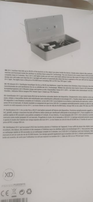 Sterylizator uv sterilizer box collection