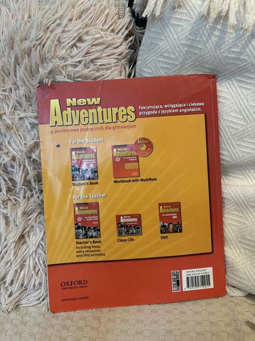 New Adventures Pre- Intermediate Workbook zeszyt ćwiczeń do angielskiego