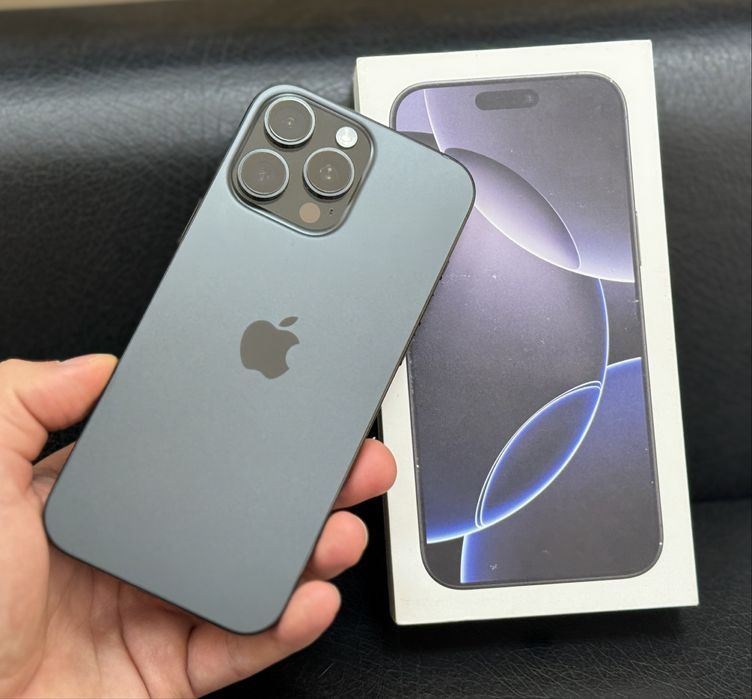 Ідеал IPhone 16 Pro Max 256 Black Батарея 100% Гарантія Магазин+обмін