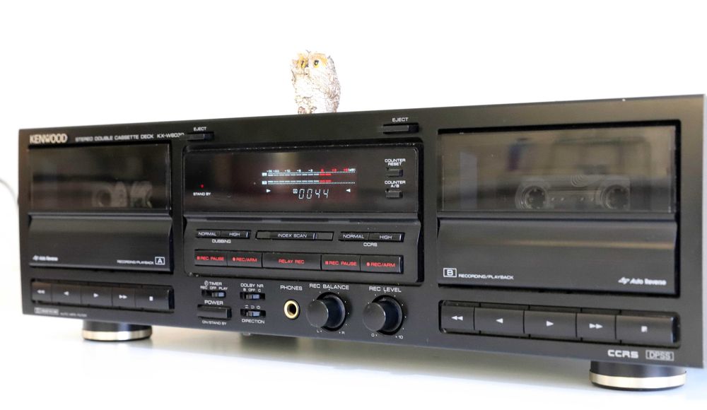 Kenwood KX-W8030 Duplo Tape Deck Cassetes autoreverse