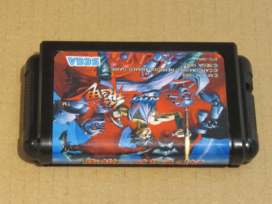 Jogo Mega Drive Strider só cartucho