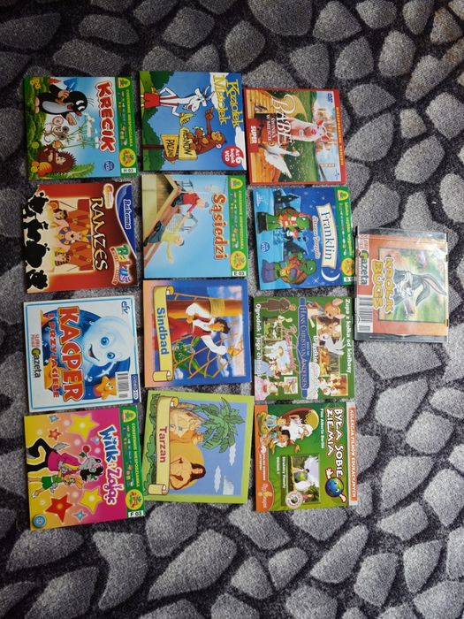 Bajki DVD VCD koziołek matołek ,Kacper,wilk i zając