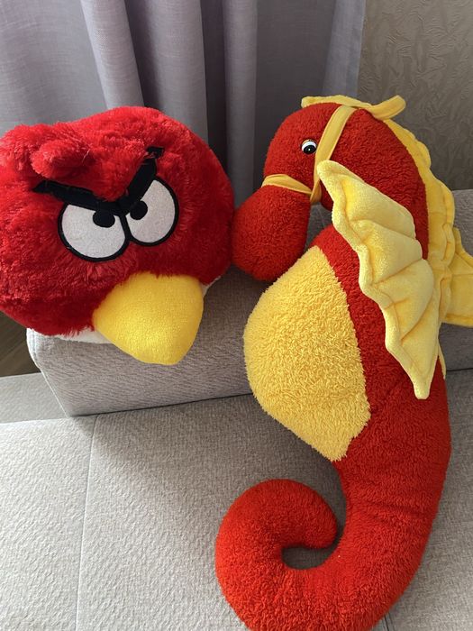 Мʼякі іграшки  Angry Birds Морський коник набір