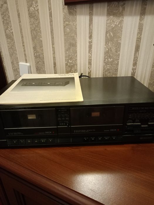 2хкассетный магнитофон и DVD проигрователи