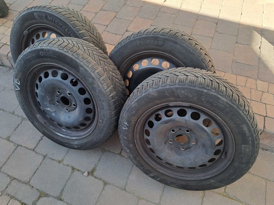 * zimowki * MiCHELIN * ALPiN 6 * AUDI A3 touran  5x112 * kola zimowe