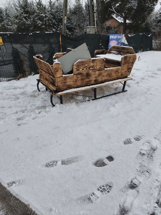 Sprzedam duże sanie do traktora