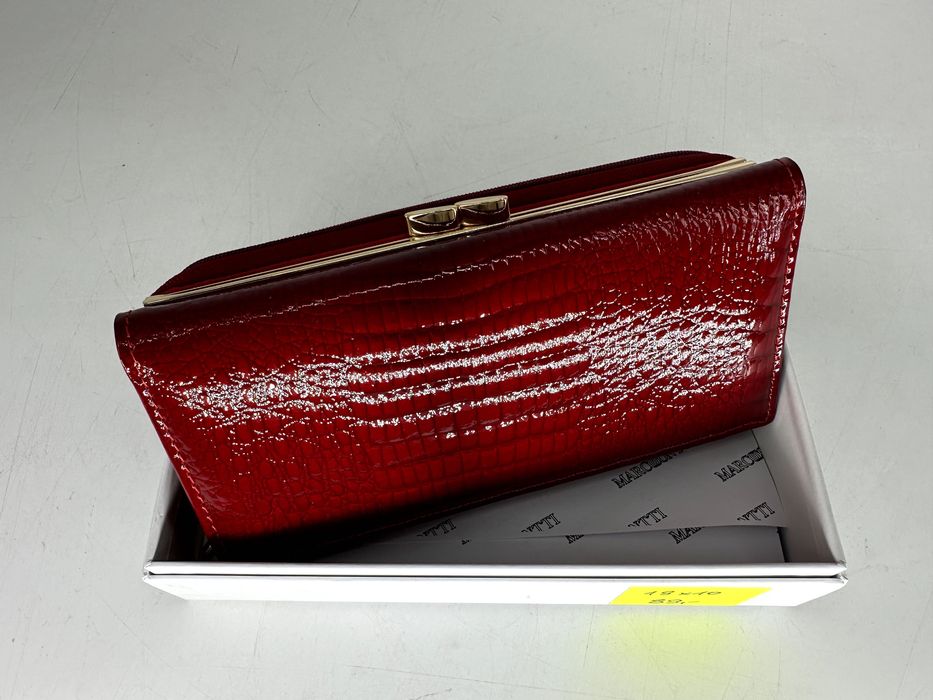 Nowy portfel damski skórzany Marco contti