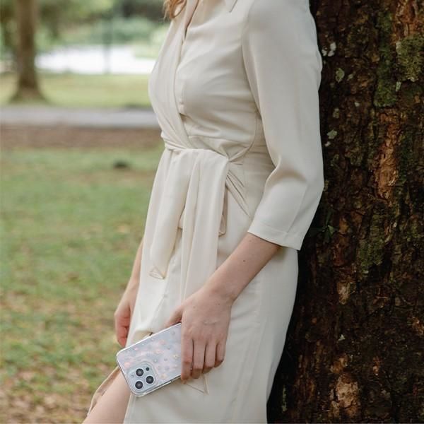 UNIQ etui Coehl Aster iPhone 14 Plus /15 Plus 6.7" różowy/spring pink