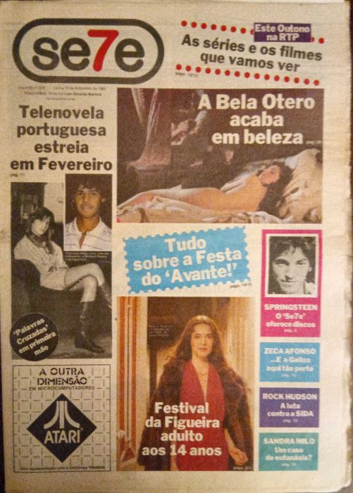 José Afonso	- - -		Se7e - nr. 378	- - - - -	Jornal