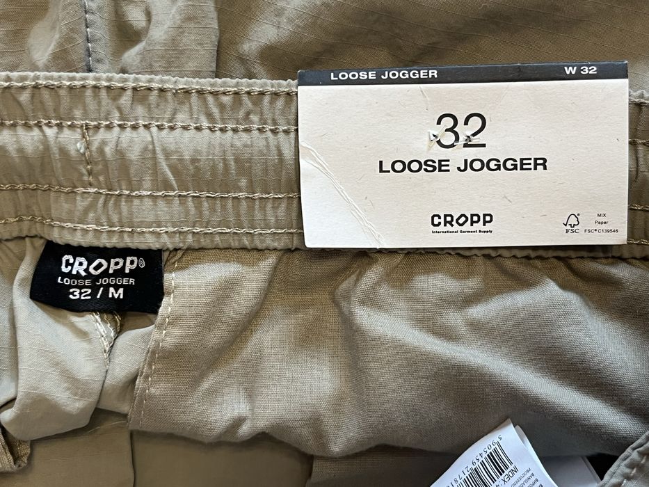 Чоловічі  штани карго джогери | Loose Jogger Cargo, хакі, розмір M (32)