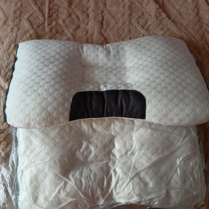 Подушка для сна ортопедическая невысокая