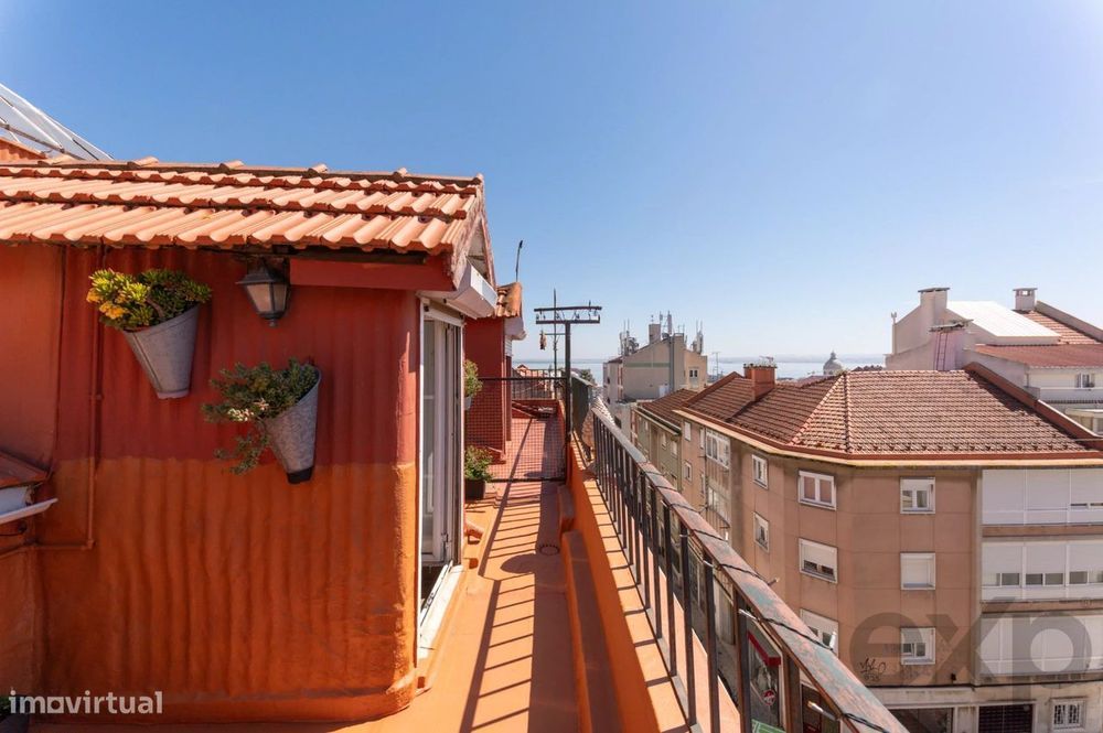 Encantador apartamento mobilado com 1 quarto em Lisboa — São Vicente, Lisboa
