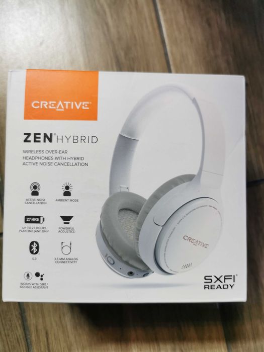 słuchawki bezprzewodowe Creative ZEN Hybrid z ANC
