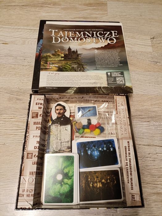 Tajemnicze Domostwo gra planszowa
