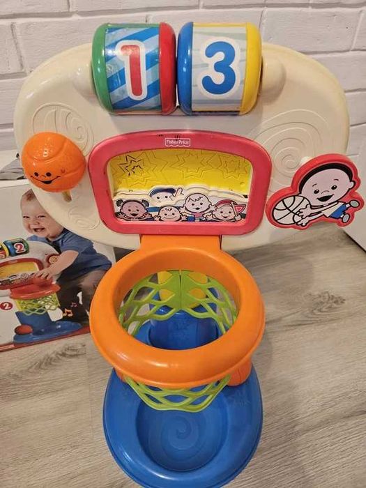 Koszykówka Fisher Price Basketball Mini kosz z piłkami
