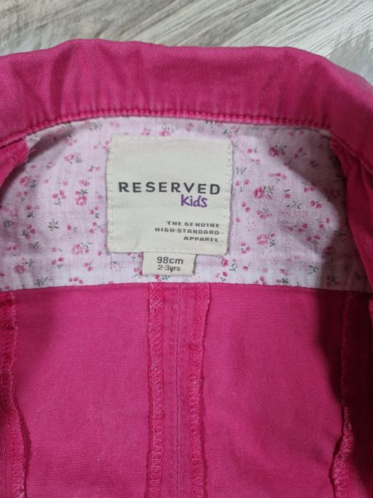 Katana kurtka jeansowa dziewczęca Reserved Kids rozmiar 98 2- 3 lata r