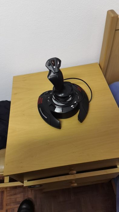 thustmaster Joystick PlayStation 3 e PC jogo simulador voo avião
