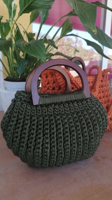 Bolsas de crochê