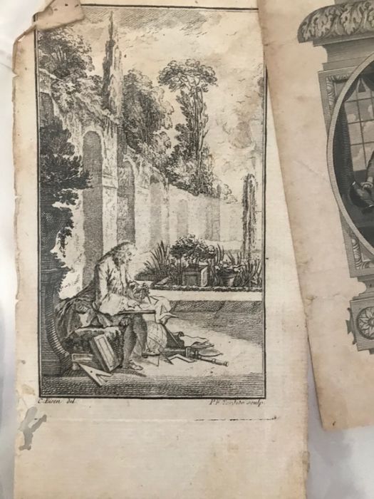 Gravuras livros históricos ingleses (muito antigo) - 2