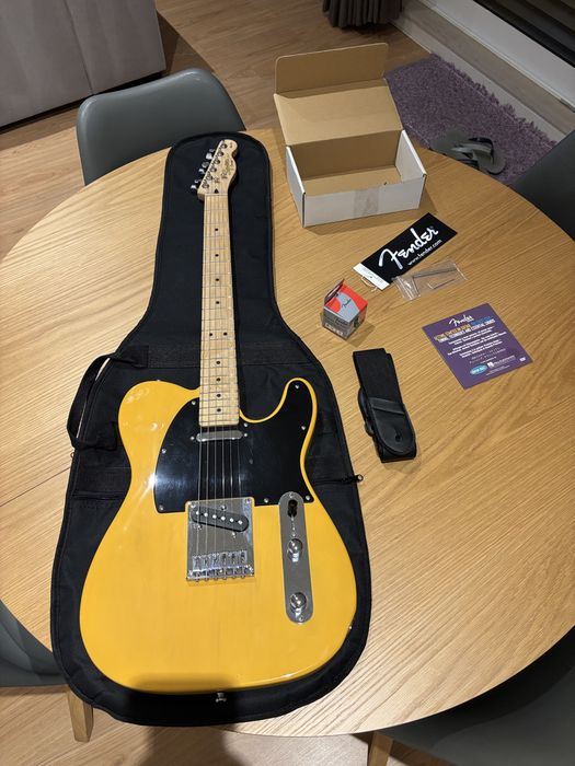 Squier Telecaster Affinity series, com extras