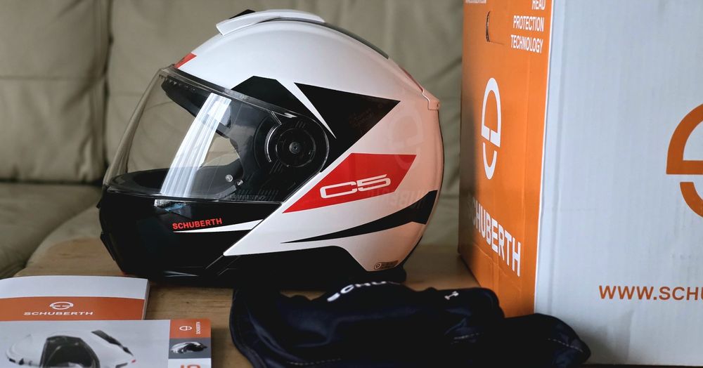 Kask szczękowy Schuberth C5 ECLIPSE RED rozm. XL (61)