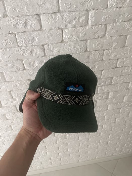 Кепка KAVU Barr Creek Trapper Hat, зелена, розмір M