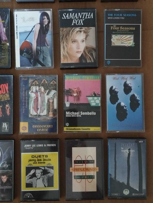 Várias Cassetes Antigas Internacionais #C02L02