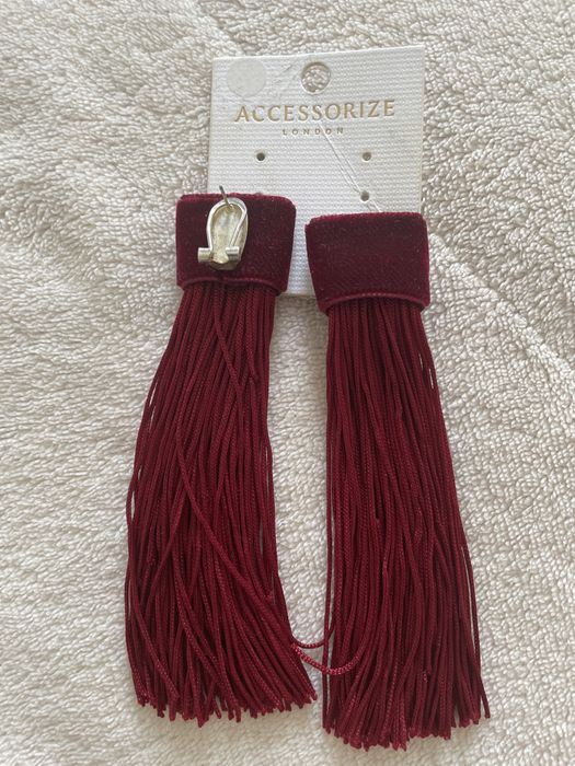 Сережки кисточки