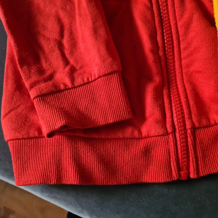 Bluzy rozpinane z kapturem 3 sztuki za 20 zł r 122