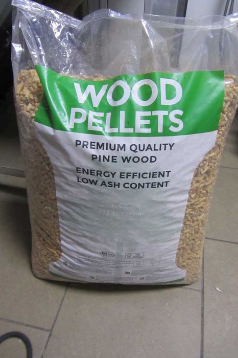 Pellet Ikea Wielbark, Certyfikat En plus A1, oryginał.