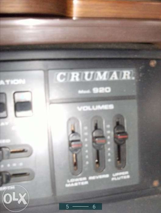 Órgão CRUMAR 920 vintage