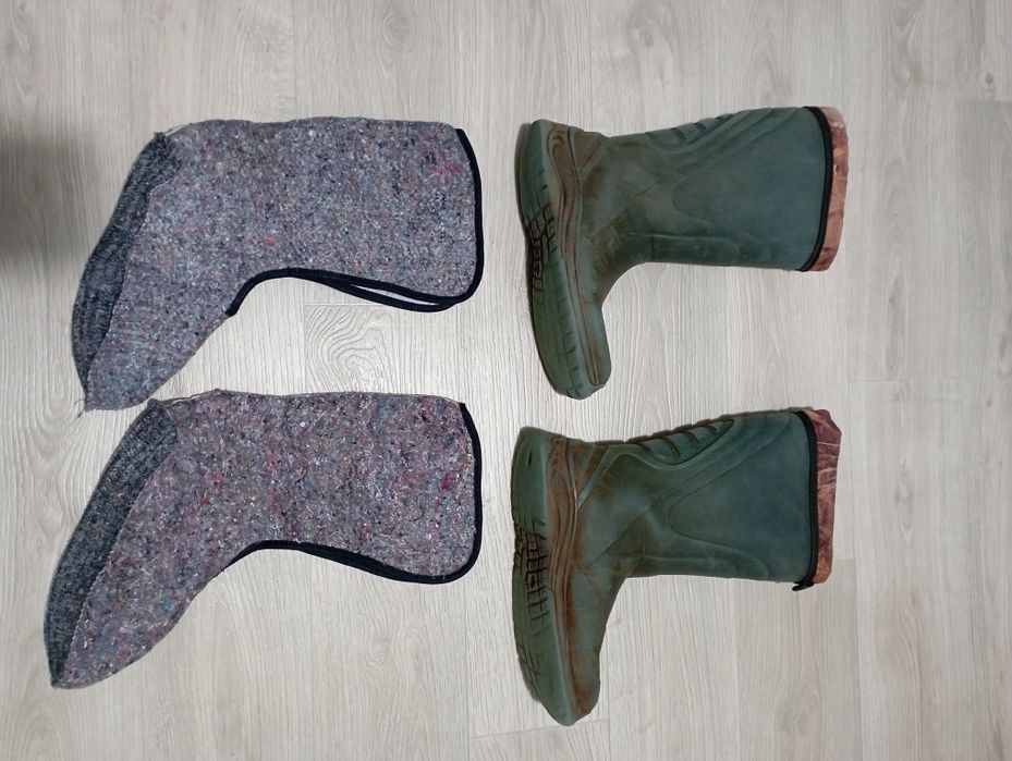 Хим защита, сапоги с пены, перчатки