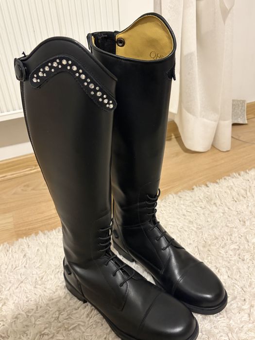 Oficerki jeździeckie